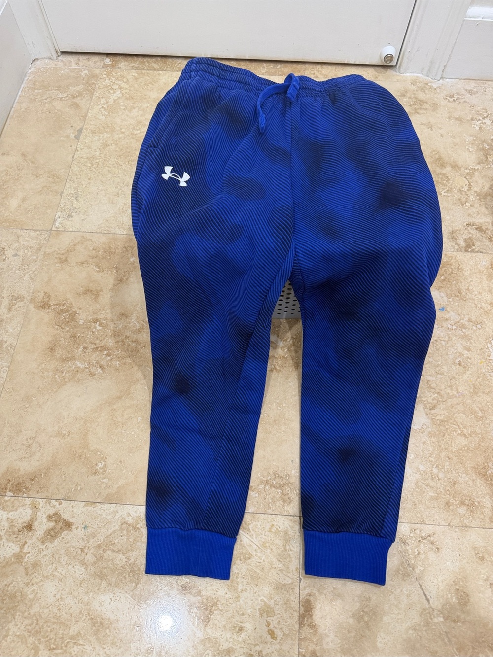 Under Armour Boys Royal Blue Jogger Sweatpants